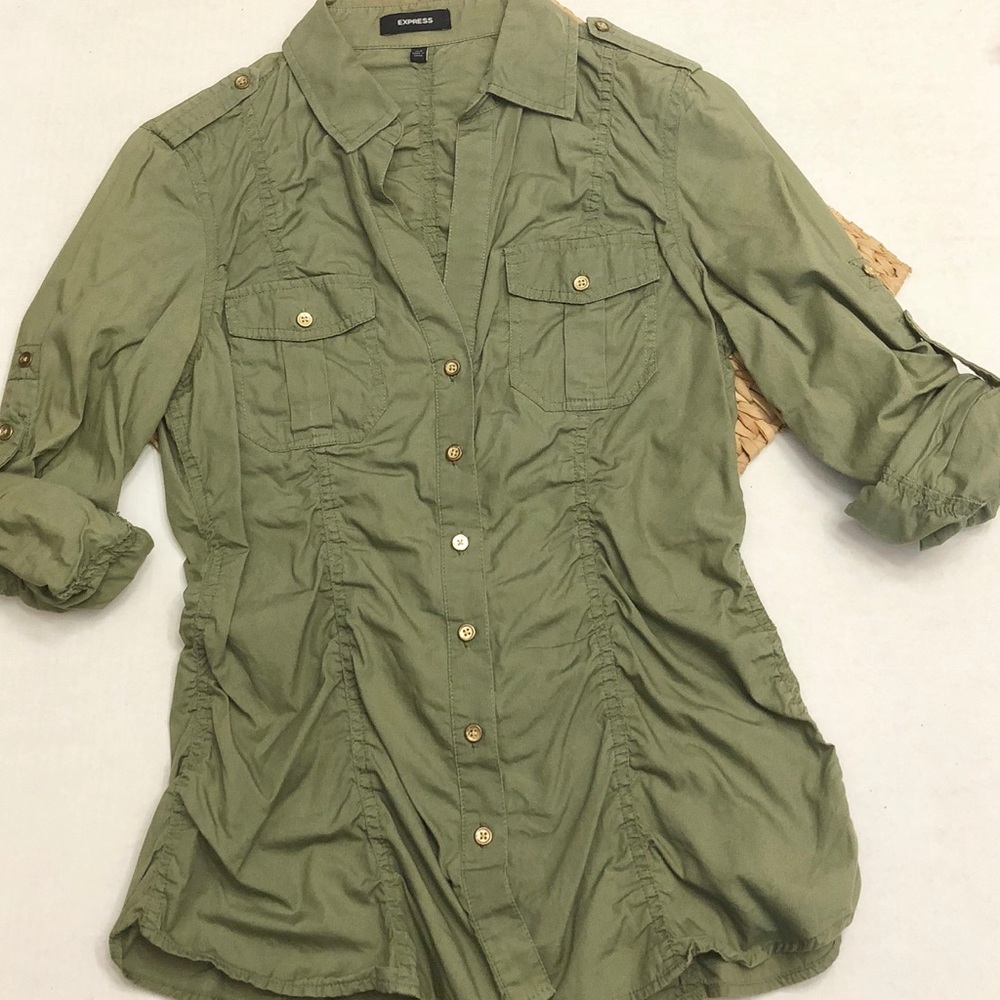 Express Button down blouse Size XS
